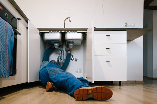 Professional Plumbing technician working in East Otis, MA